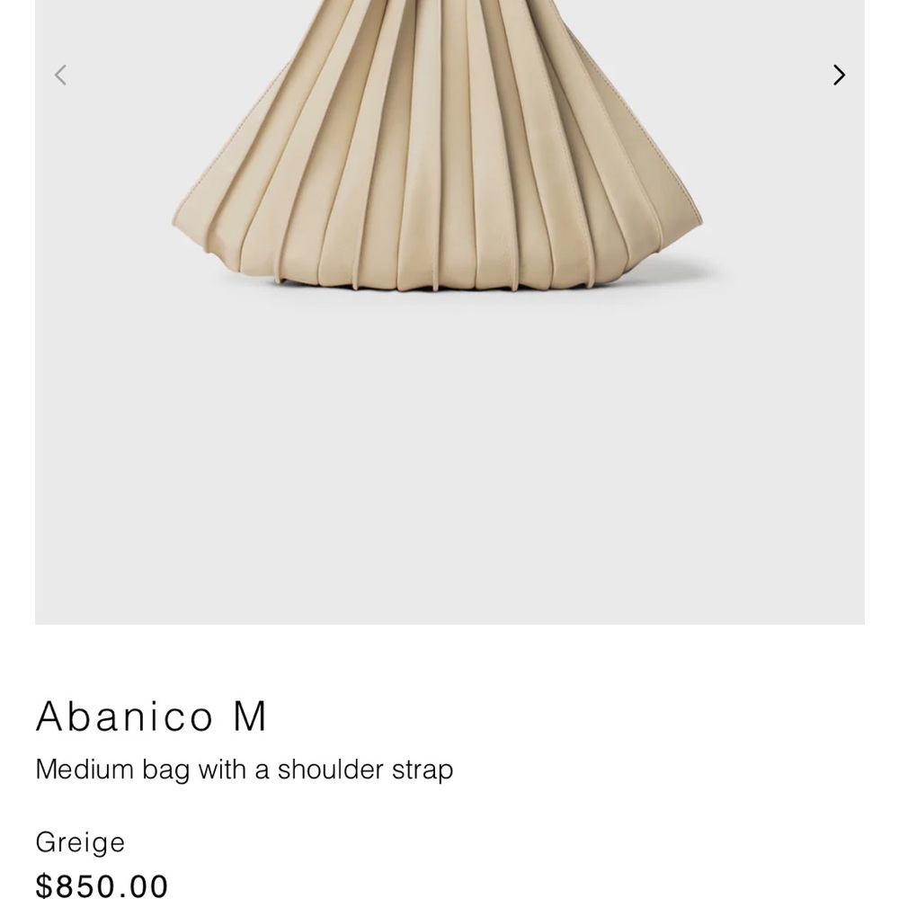 Lupo abanico M bag, greige - Picture 5 of 7